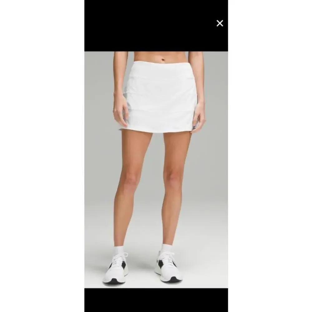 Lululemon Pace rival White Athletic Skort Size 12